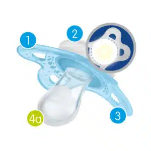 MAM Natt - Blå/Hvit - 0-6mnd